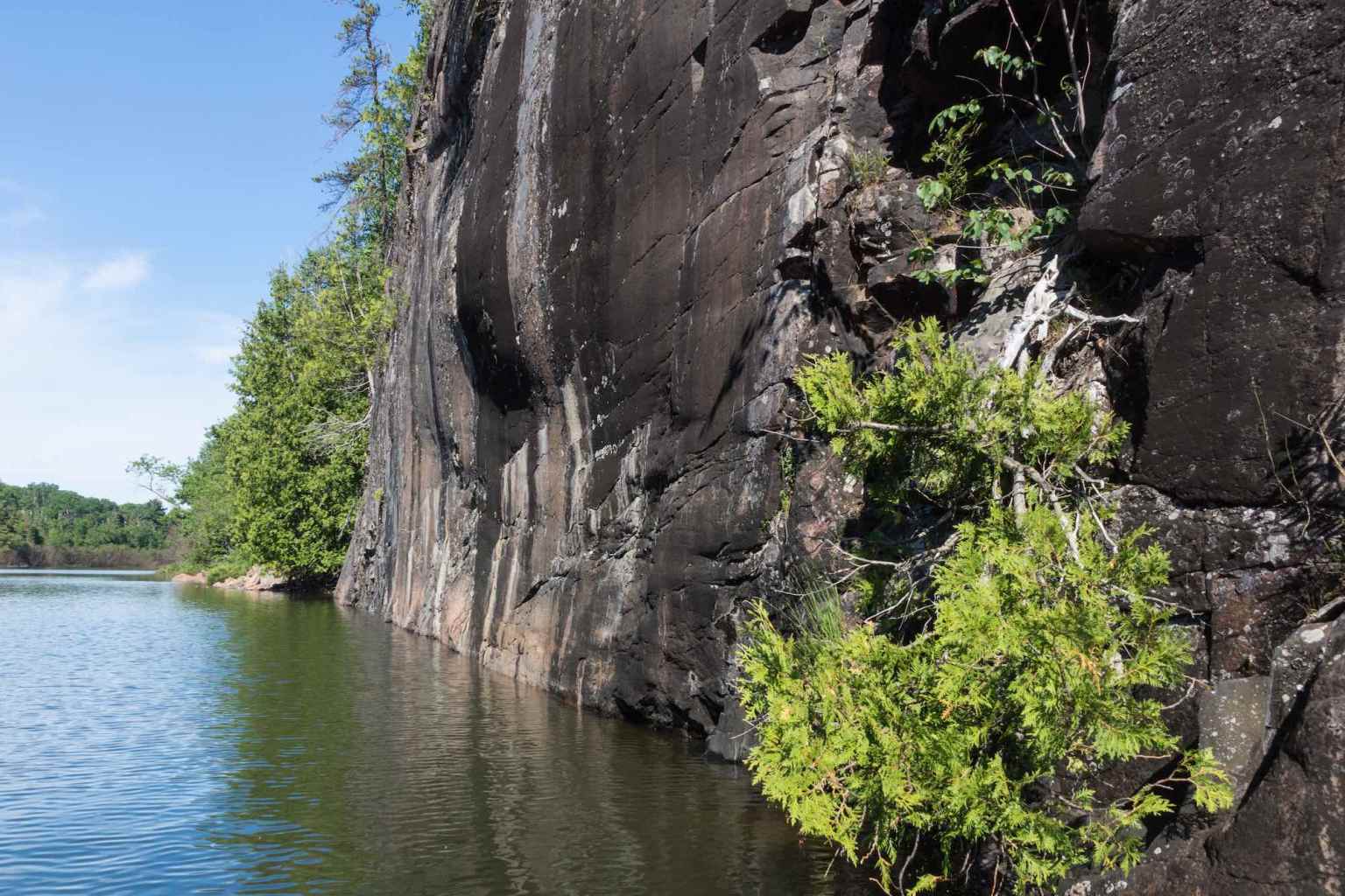 The Ojibwe Rock Paintings of Killarney’s Collins Inlet | Ramblin' Boy